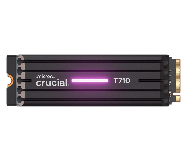 Crucial 2TB M.2 PCIe Gen5 NVMe T710 Heatsink - 1353536 - zdjęcie